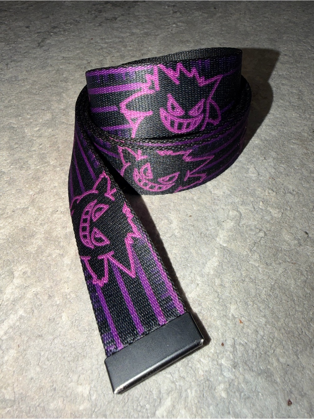 Pokémon Gengar Graphic Web Belt